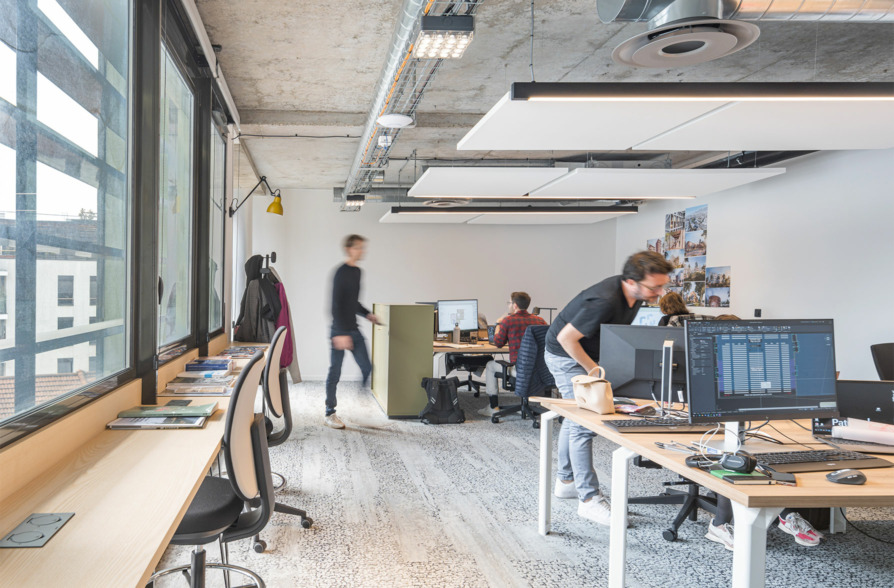 Bureaux en open-space Lyon